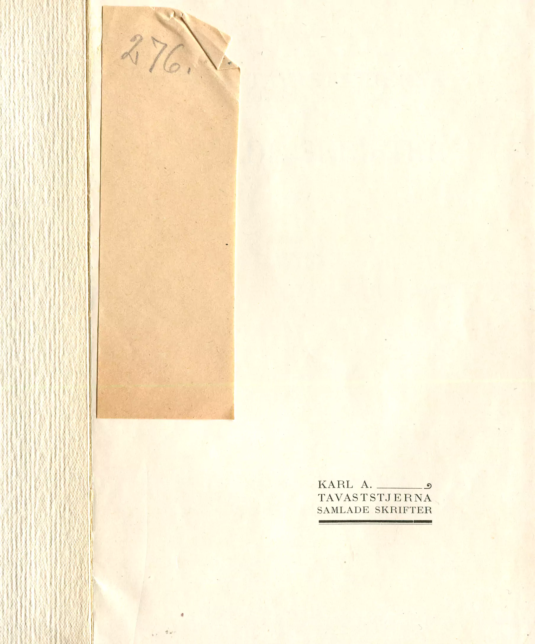 Samlade skrifter Bd 9 Dikter , Helsingfors 1924