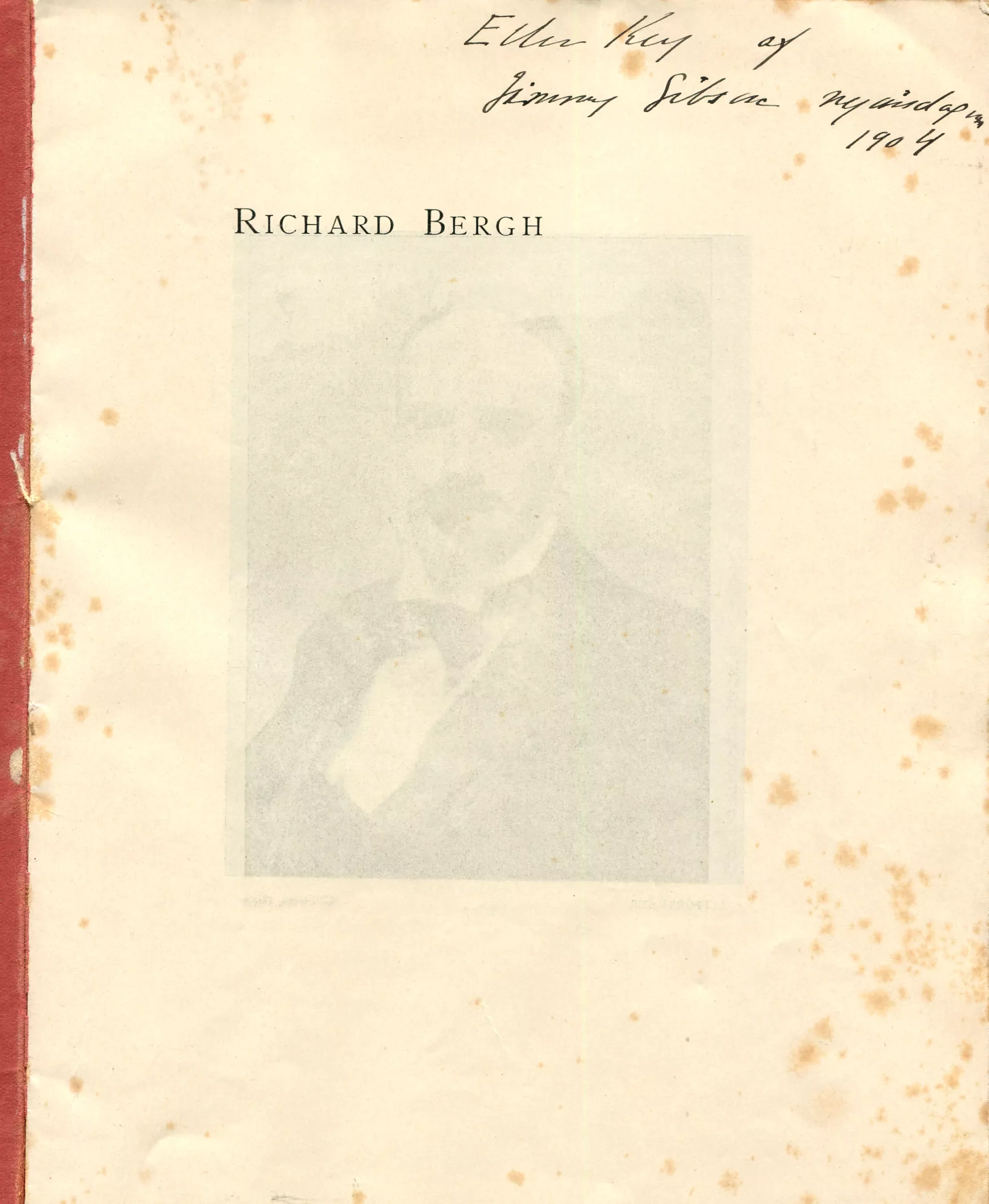 Richard Bergh : en studie, Stockholm 1903